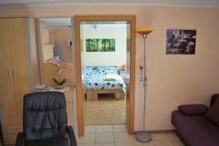 von der Küche ins Schlafzimmer