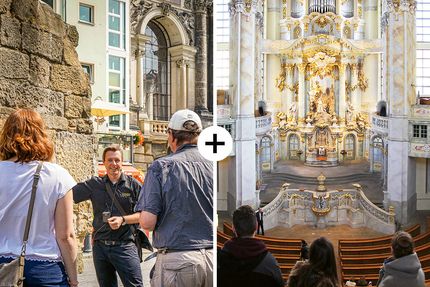 Kombi-Ticket - Der besondere Stadtrundgang inkl. Emporenführung in der Frauenkirche - Erwachsene(r)