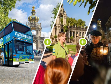 3 für 1 - Erlebnis Tour – 2 Tagesticket Hop on Hop off, Nachtwächter, Live-Stadtführung - Kind(er) mit Erziehungsberechtigten