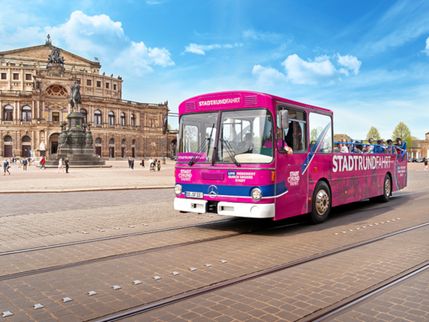 Große Stadtrundfahrt Dresden – live moderiert