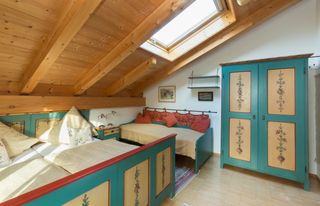 Schlafzimmer Ferienwohnung Zellerhorn