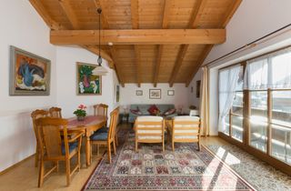 Wohnraum Ferienwohnung Zellerhorn