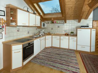 Küche Ferienwohnung Kampenwand