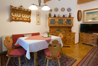 Wohnraum Ferienwohnung Kampenwand