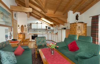 Wohnraum Ferienwohnung Kampenwand