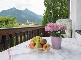 Aussicht vom Balkon