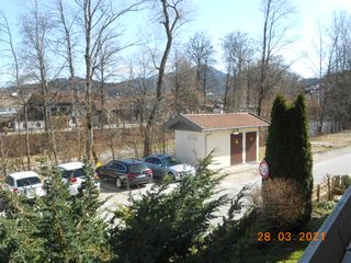 Ausblick vom Balkon