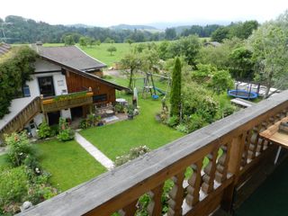 Blick vom Balkon Salmerhof