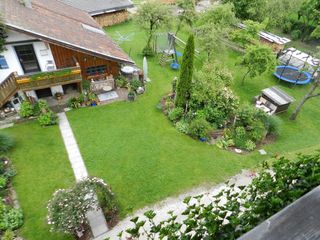 Blick zum Garten Salmerhof