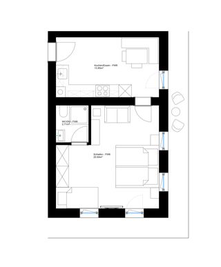 Grundriss Ferienwohnung 6
