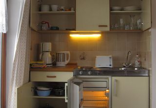 Küchenzeile im Appartement