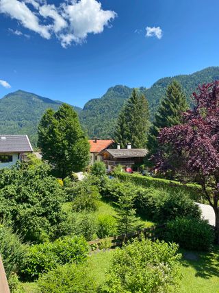 Ausblick vom Balkon
