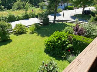 Ausblick vom Balkon