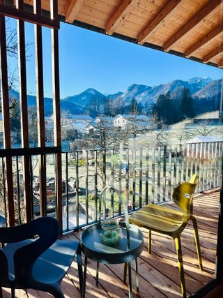 Bergblick vom Balkon