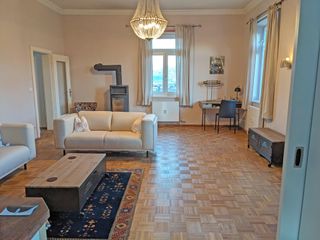 Wohnzimmer (Blick von der Küche aus)