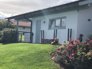 Garage mit Carport