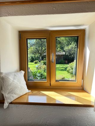 Blick aus dem Schlafzimmer