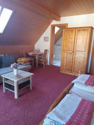 Schlafzimmer m. Sitzecke