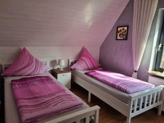 Zweites Schlafzimmer in der Ferienwohnung Hennewig in Haltern am See