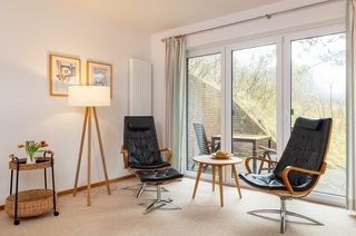 Wohnschlafzimmer Sitzbereich