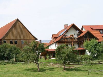 Blick auf das Gästehaus