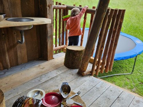 Kochen im Baumhaus