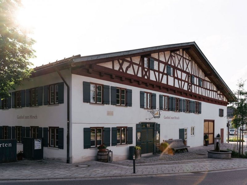 Gasthof Hirsch Sulzberg, denkmalgeschützte Front Gasthof Hirsch Sulzberg, denkmalgeschützte Front