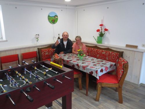 Gemeinschaftsraum mit Kicker Gemeinschaftsraum mit Kicker