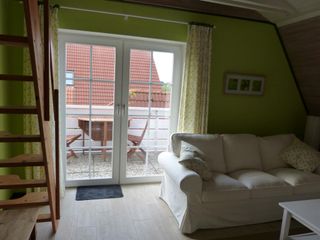 Zugang zum großen Balkon