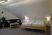 Bett und Sitzecke