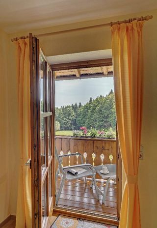 Balkon mit Aussicht