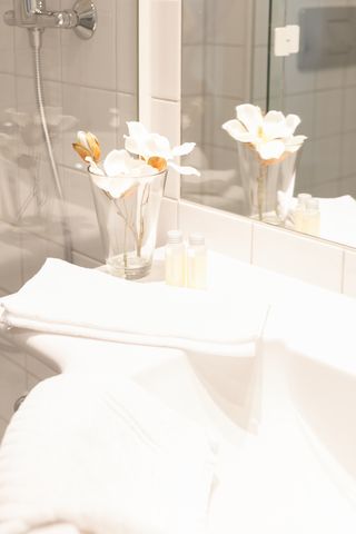 Gepflegtes Badezimmer