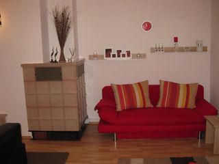 Wohnzimmer mit Schlafsofa 2