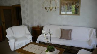 Wohnzimmer Sitzgruppe (ausziehbares Schlafsofa)