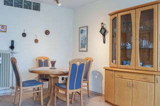 Essbereich im Wohnzimmer
