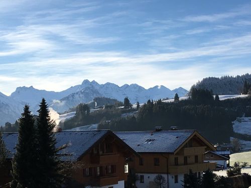 Ausblick auf die Oberstdorfer Berge Ausblick auf die Oberstdorfer Berge