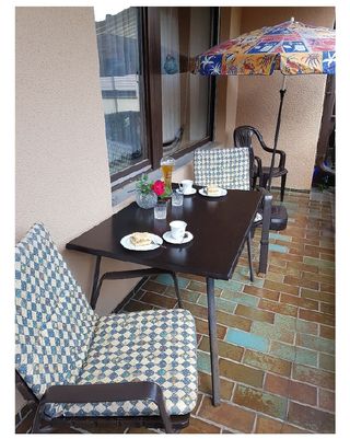 Gemütlicher Balkon