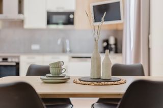 Ferienwohnung Esstisch