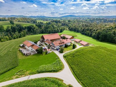 Die Steinhofmühle von oben