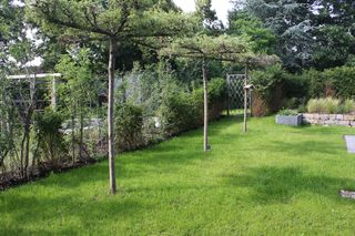 Cube House - Ferienhaus in Franken, privater Außenbereich