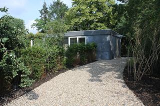 Cube House - Ferienhaus in Franken, vom Parkplatz zum Cube House