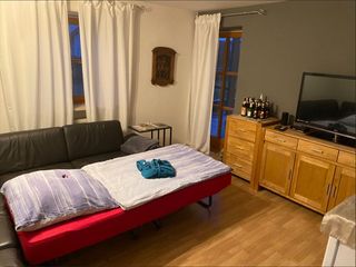 Zimmertrennung-extra Schlafbett