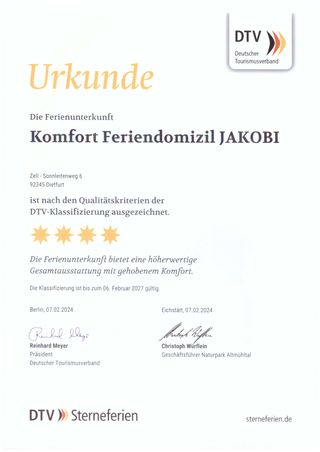 Urkunde DTV