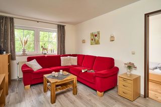 Traberhof - Wellenfänger Suite Wohnraum