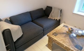 Wohnraum Couch umbaufähig zu 2 Einzelbetten 80 x 200