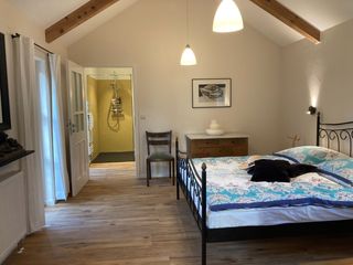 Schlafzimmer 1 mit Doppelbett