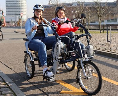 Barrierefreies Tandem Neu