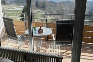 voll ausgest. Balkon