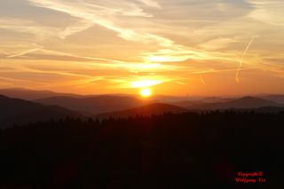 Ausblick vom Balkon