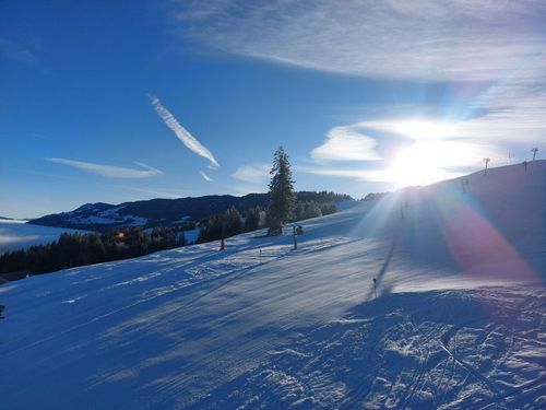 Super sonniger Skitag Super sonniger Skitag